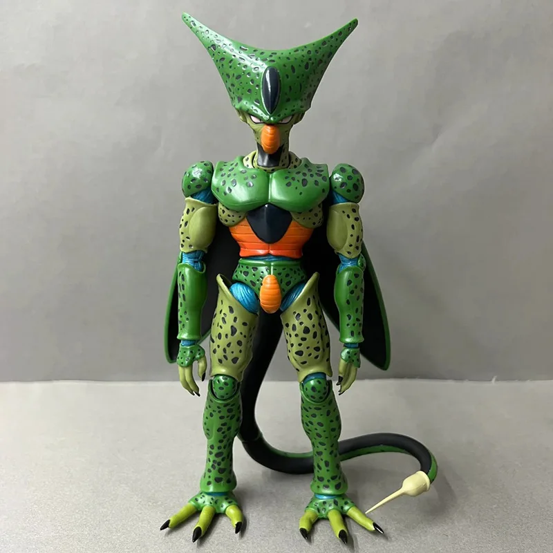 

In Stock Authentic Bandai Dragon Ball Shf Cell First Form Collectible Articulated Action Figure Pvc Desktop Decoration Gift