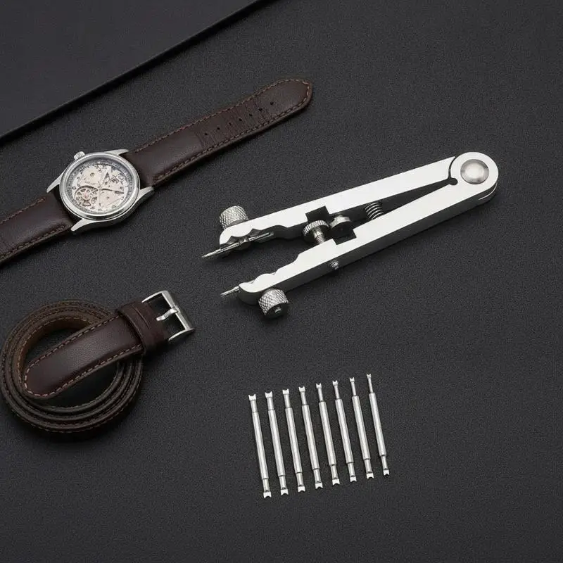 Uhrenarmband-Zangen 6825 Standard-Set zum Entfernen von Federstegen, Uhrenarmband-Reparatur- und Entfernungswerkzeug – Detail 10