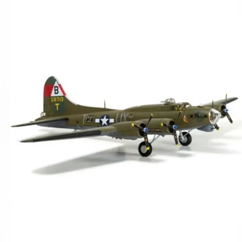 Diecast 1:72 Scale B-17G Fighter Alloy Finished Simulation Model Static Decoration Souvenir Gifts For Adult Boy