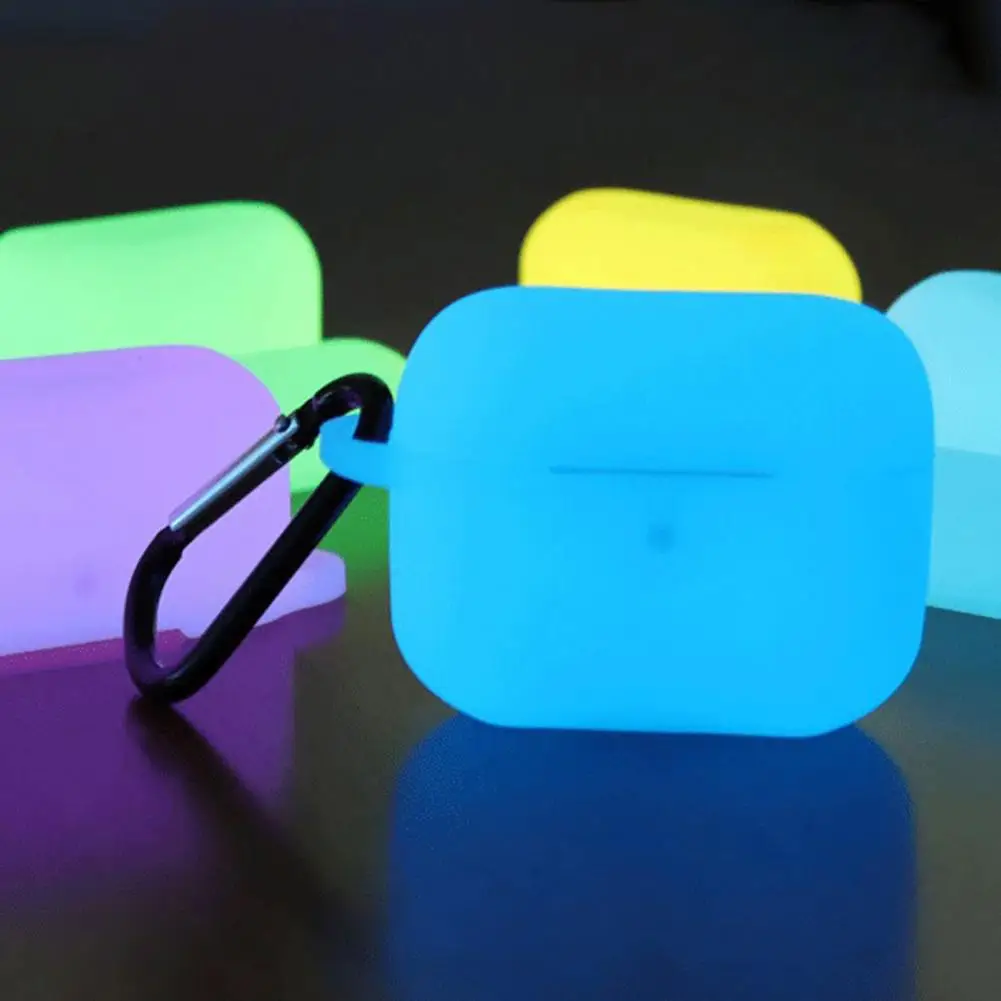 Protective Silicone Earphone Cover Luminous Washable for Pro