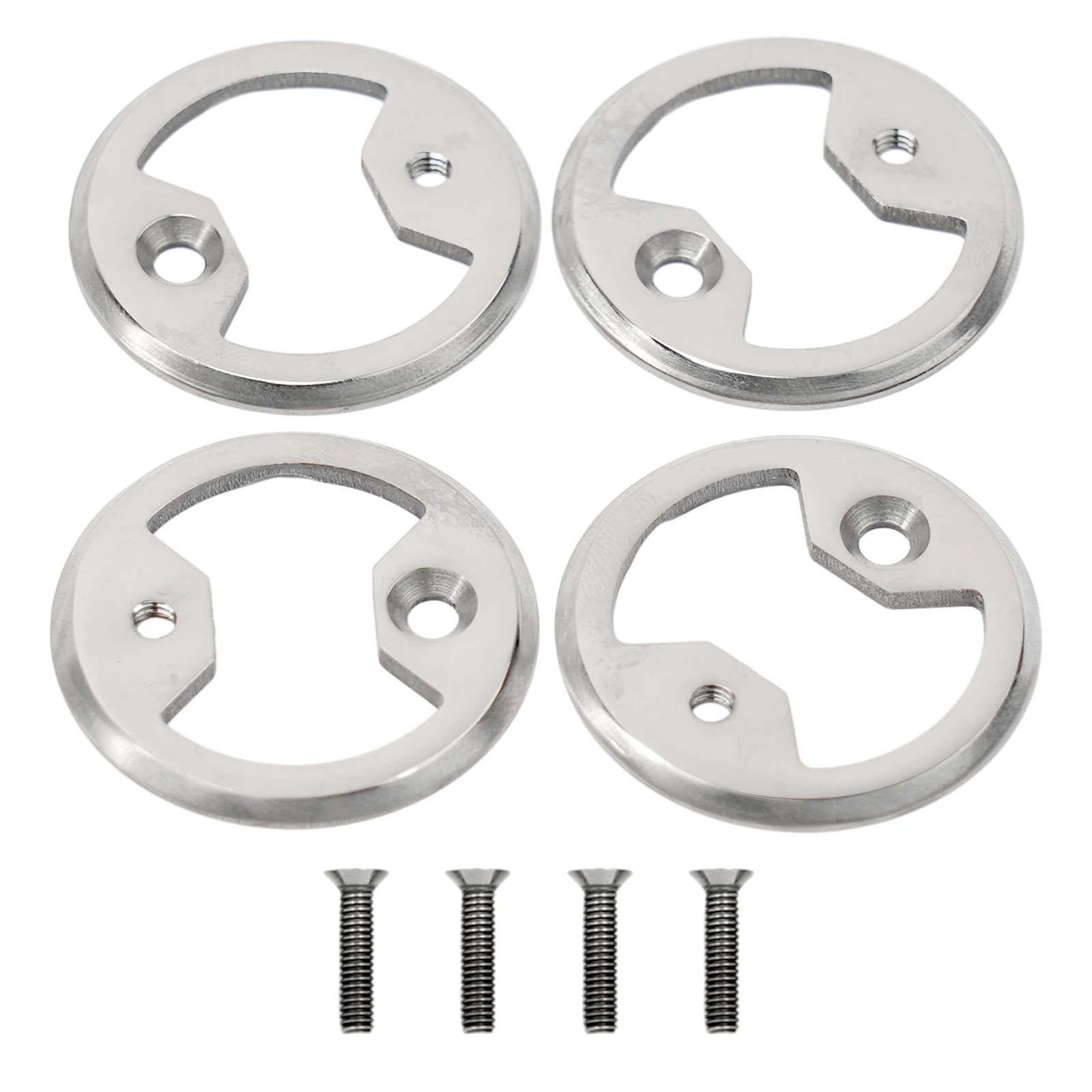 Pedal Plate Bow for Wahoo KICKR and For SpeedPlay Bicycle Pedals TC4 Alloy 3cm 15g Silver Cycling Mounting Accessory - view 5