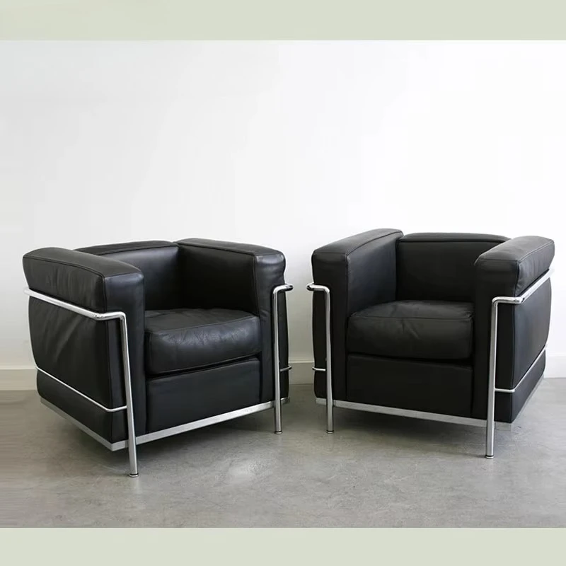 Luxury Modern Executive Office Chair Ergonomic One-Seater Leather Sofa Set Direct Source Factory Faux Leather Sponge Filling