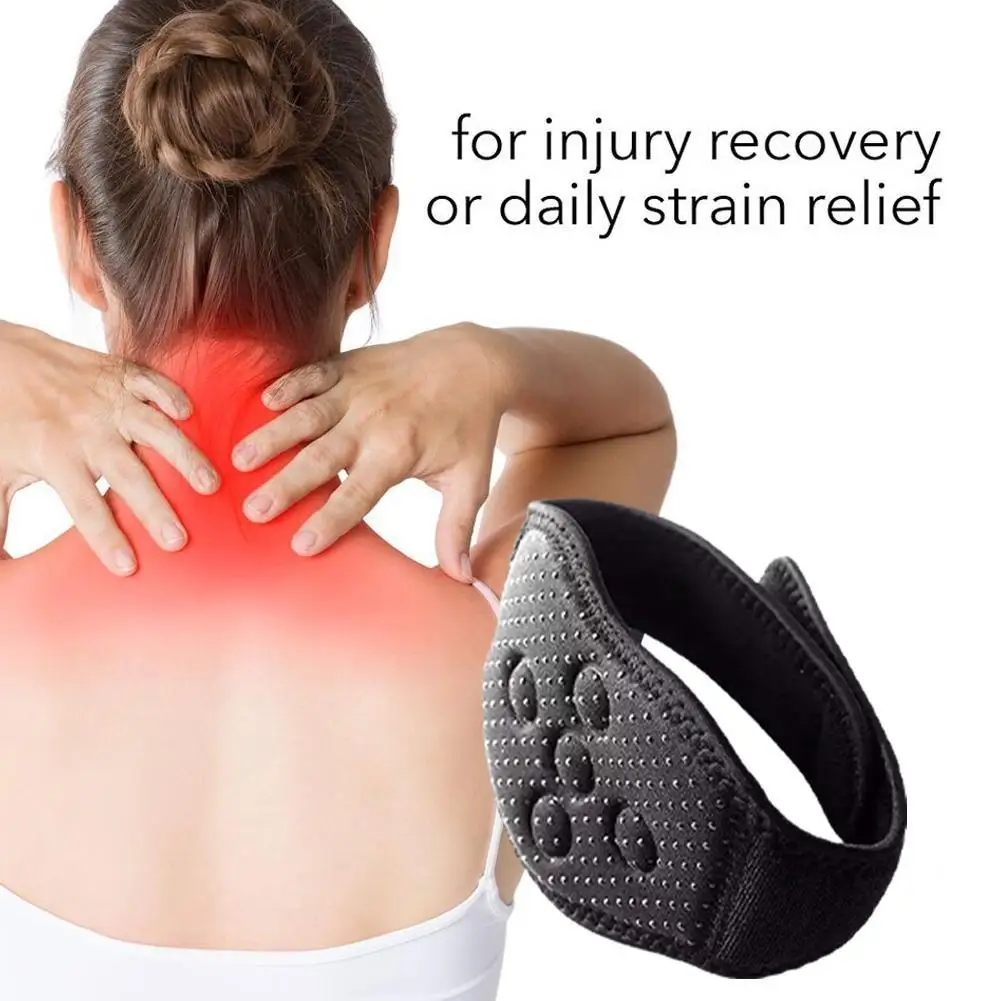 Tourmaline Magnetic Therapy Neck Massager infrared Self Heating Cervical Support Protecting Cervical Spine Pain Relief