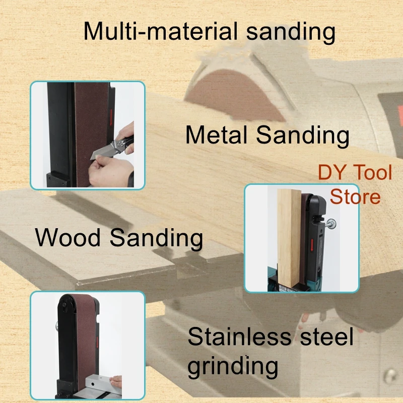 Polishing machine, wire drawing machine, electric polishing machine, desktop sandpaper sharpening machine