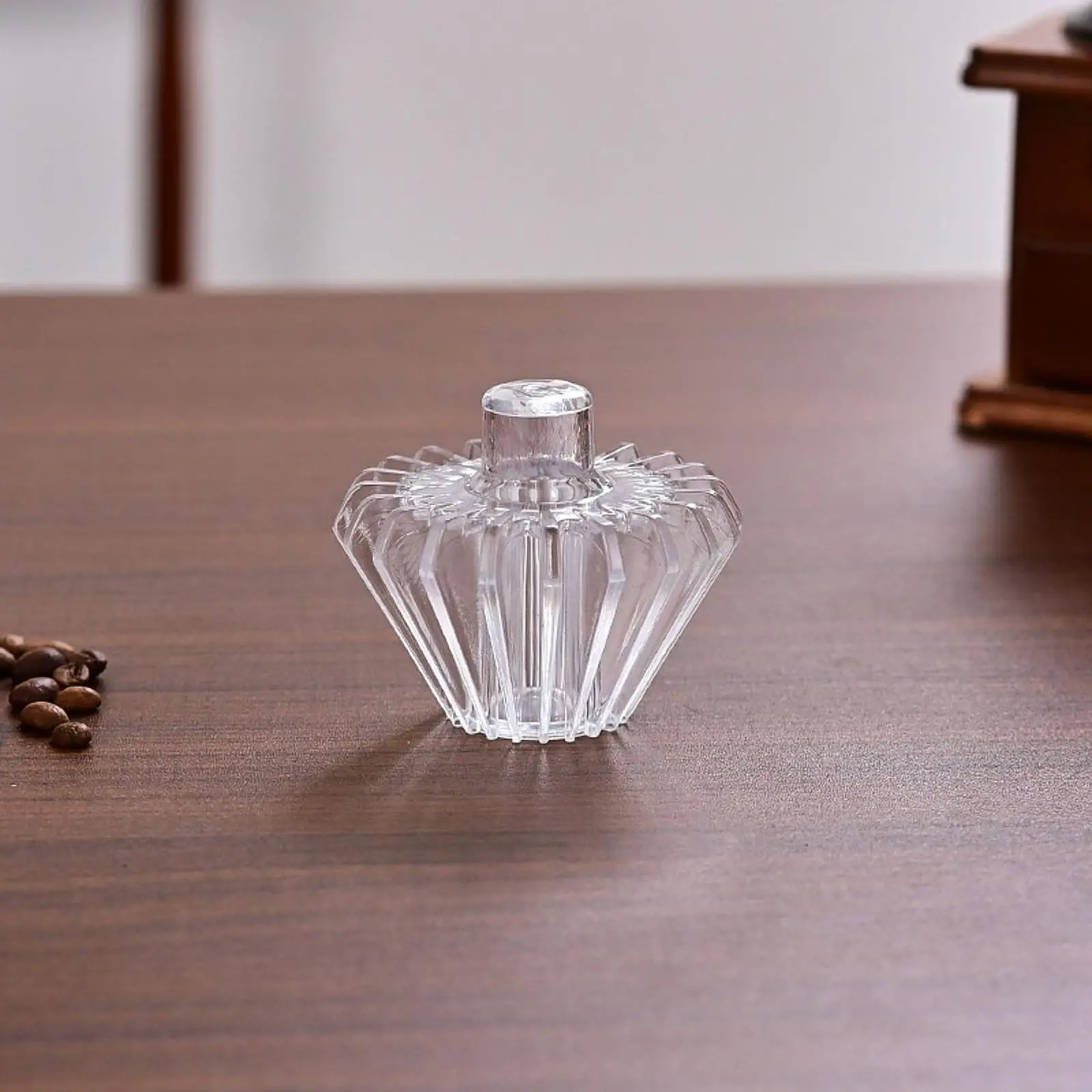 Coffee Filter Shape Retainer Reusable Transparent Drip Coffee Filter Filter Paper Assistant for Travel Home Kitchen Office Cafe