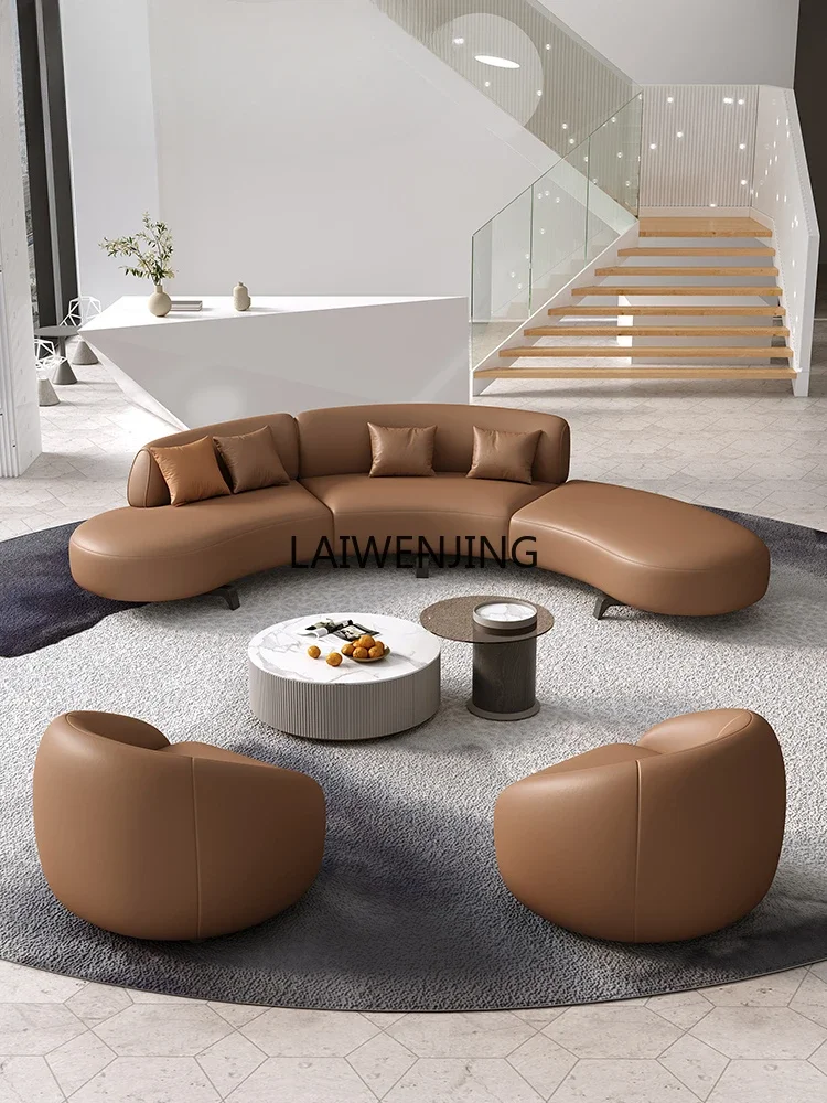 

SGF Sofa Hotel Clubhouse Circular Arc Hall Reception Negotiation Sofa