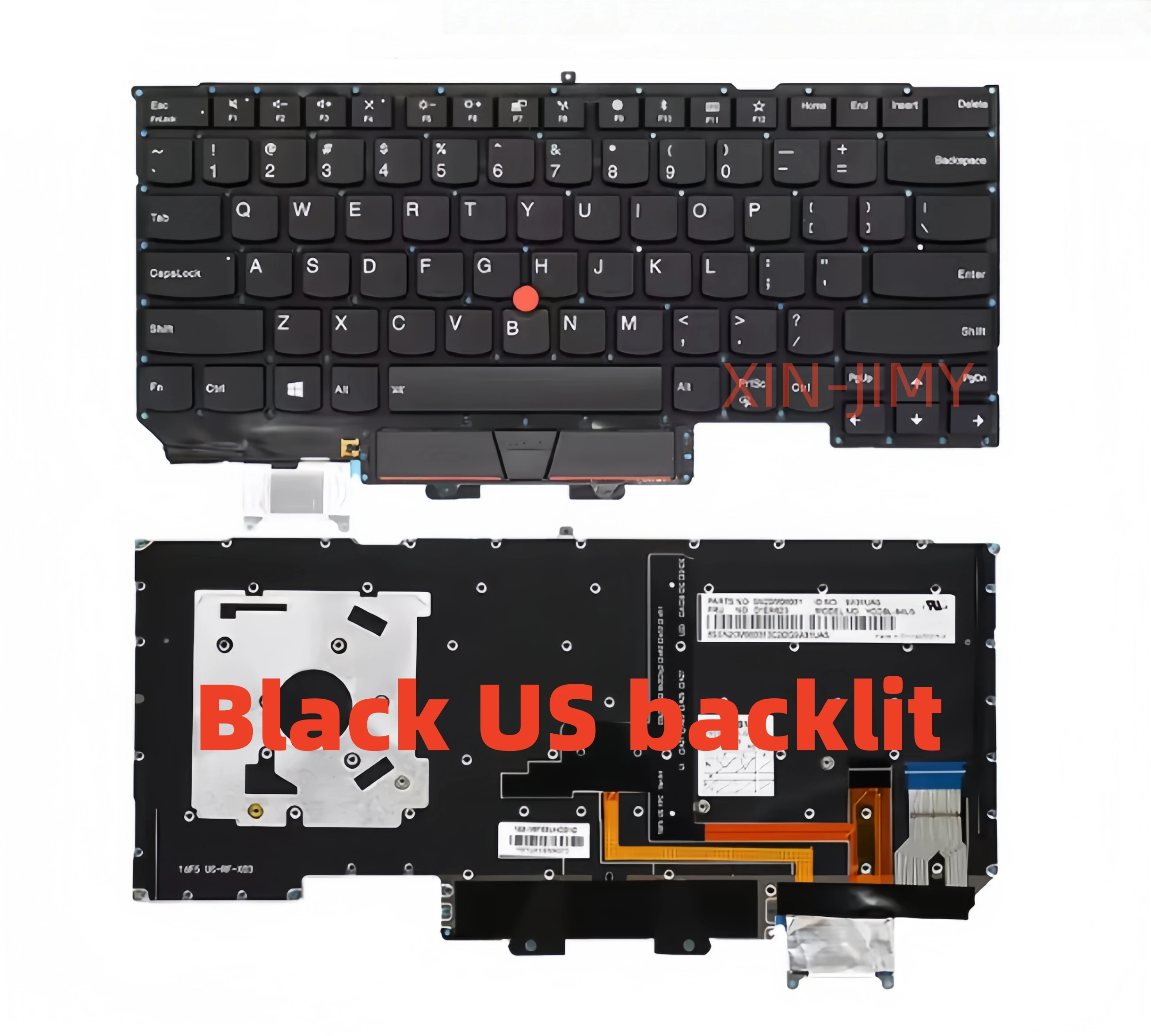US backlit laptop Keyboard For Lenovo ThinkPad x1 Carbon Gen5 5th  2017 black with Pointer