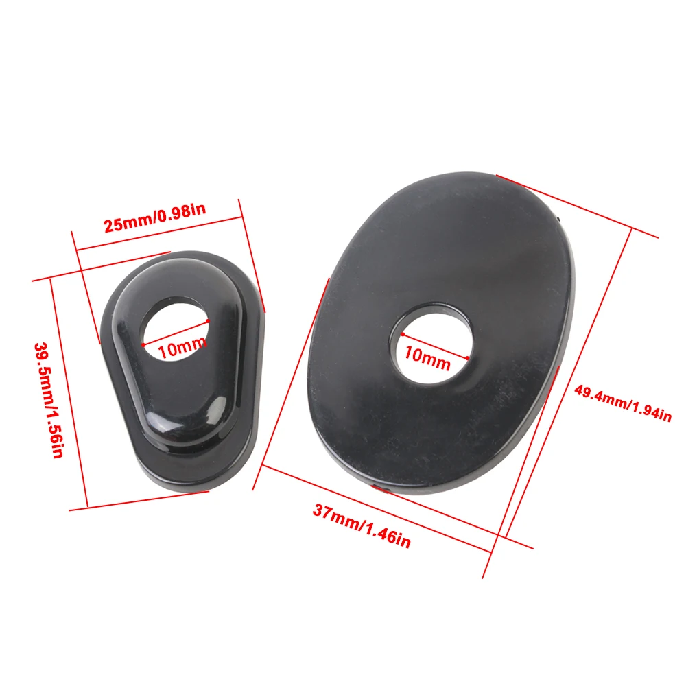 Motorcycle Turn Signal Light Indicator Adapter Spacers for Yamaha YZF R1 R6 FZ1 FZ6 Fazer FZ1S FZ1N 2006-2014 2013 Accessories