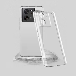 For Xiaomi 13T Pro Clear Transparent Soft TPU Silicone Phone Case Back Cover for Xiaomi 13t 13TPro Shell
