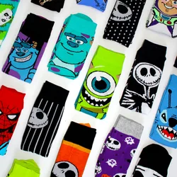 Fashion Anime Men Socks Stitch Long Socks Knee-High Couples Cosplay Sock Personality Hip Hop Harajuku Women Funny Sock Size37-45