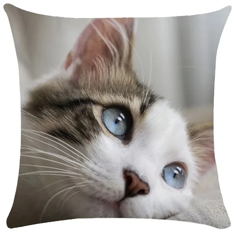 Peach Skin Citrus Slice Pillow Case 2D Flat Printed Botanical Lemon Cushion Cover For Bedroom Couch Chair Home Decoration