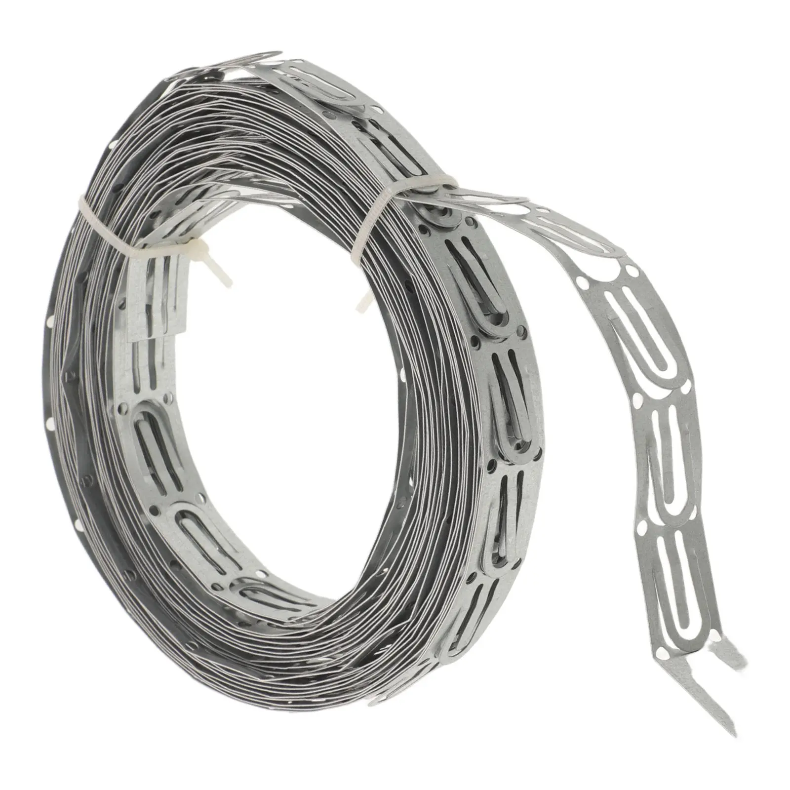 Floor Heating Pipe Clip Stainless Steel Wire Clamp Heat Cable Roof Mount Clip Multi-Hole Cable Fixing Strap Heating Equipment
