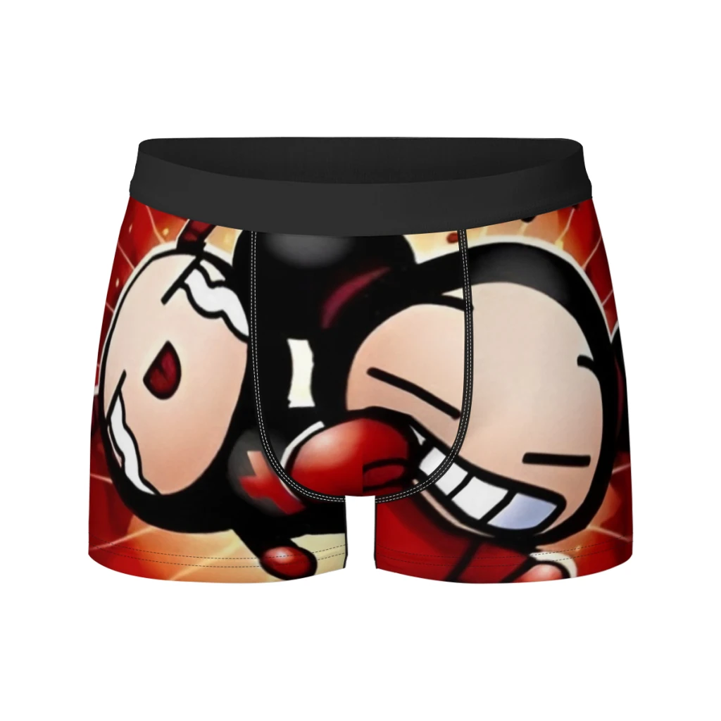 Cute Cartoon Pucca Garu Boxer Men's Panties Underpants Male  Breathable Man Boxershorts Underwear For Men