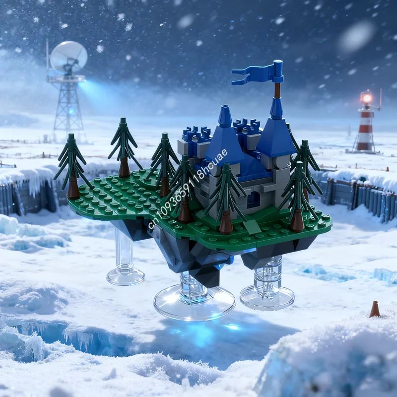 332 قطعة MOC الكون الممالك العالم الكون نموذج بناء هدية الكريسماس كتل لعبة العمارة لتقوم بها بنفسك فكرة التعليم الطوب #1