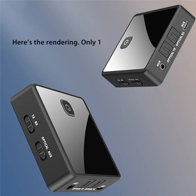 A29F-Bluetooth Audio Transmitter Receiver AUX Optical Wireless Audio Adapter Forspeaker