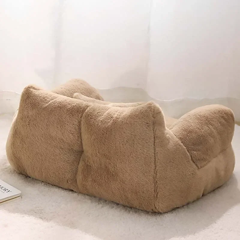

Luxury Plush Cat Bed Sofa Winter Warm Pet Nest Removable Washable for Small Medium Large Dogs Cats All Seasons Pet Supplies