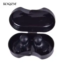 Black Soft Silicone Ear Plugs Sound Insulation Ear Protection Earplugs Anti Noise Snoring Sleeping Plugs For Noise Reduction