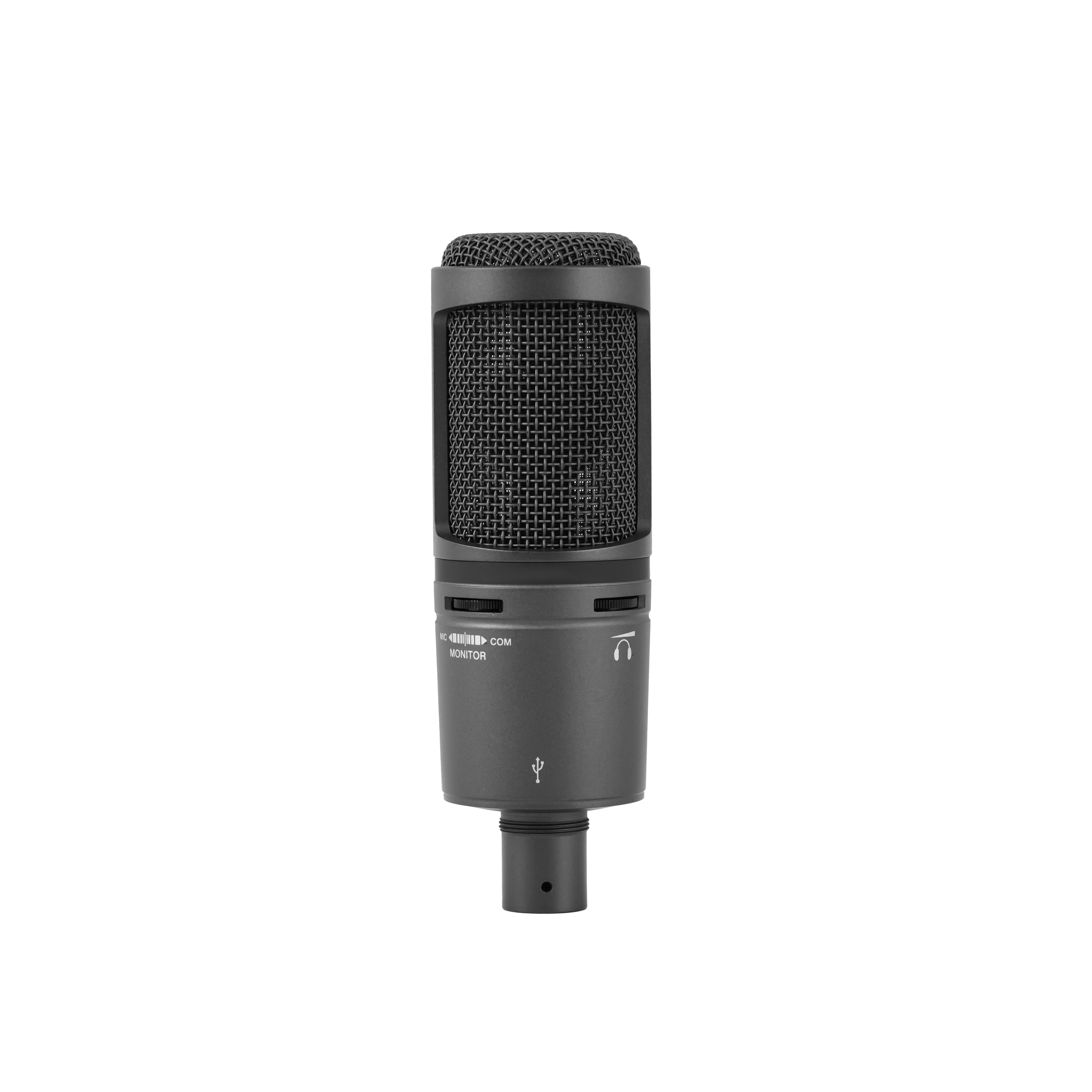 AT2020USB Small Capacitor Microphone Used for recording video live games in the studio, with a USB cable holder,YHS AT2020 USB