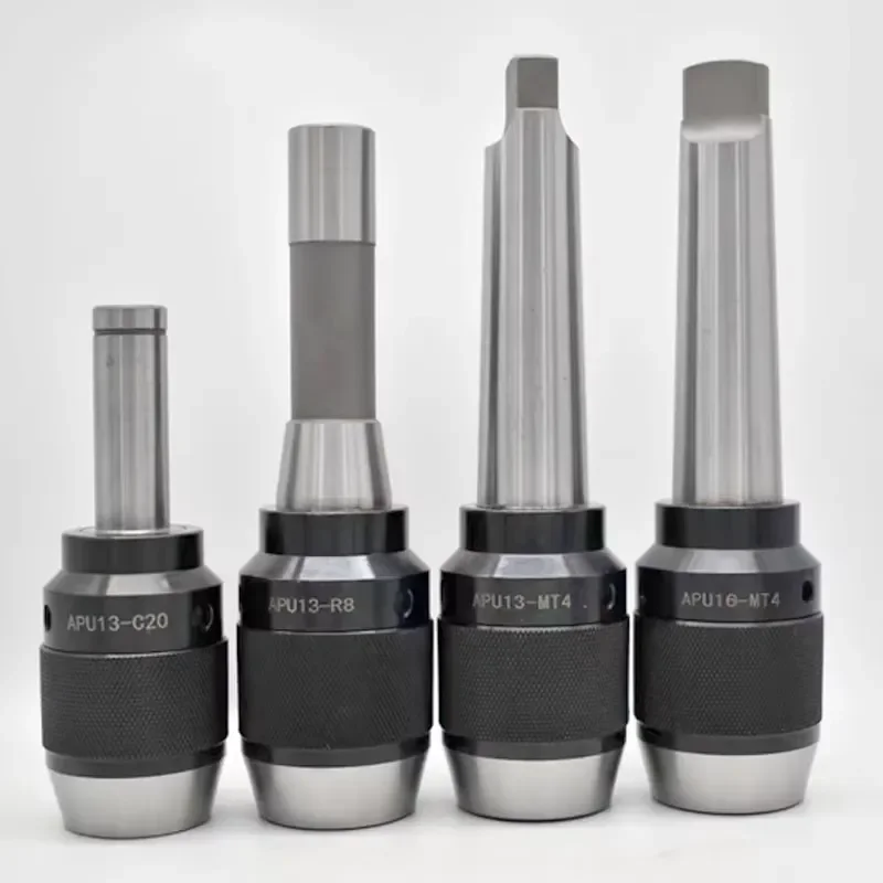 Hot Sale Keyless Drill Chuck Mt4-apu13 Mt4-apu16 Drill Chuck With Morse Taper Shank