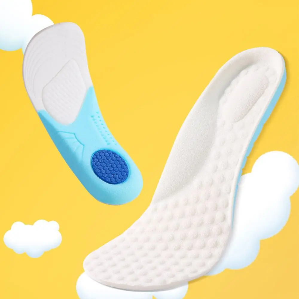Comfortable Shoe Accessories Mesh Internal Cushion Running Foam Insoles Children Shoes Pad Sport Insoles Arch Support Inserts