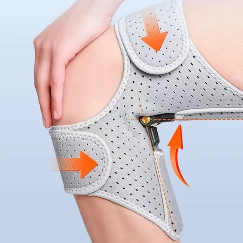 1pc Rebound Federn Knie Assistive Gerät Einstellbare Frühling Stabilisator Brace Joint Unterstützung Nicht-Slip Atmungsaktive Knie Booster