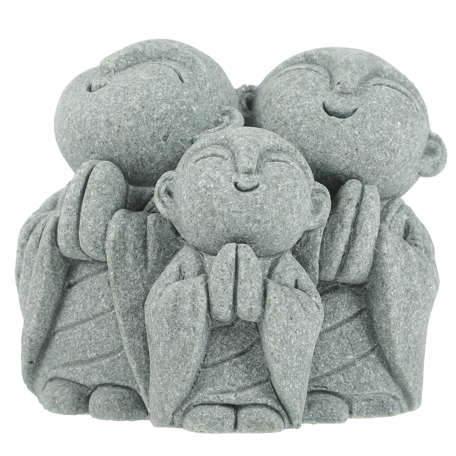 

Japanese Decor Set Mini stone Zen Home Aquarium Fish Tank Buddha Statue Desktop Office Decor Japanese Fish