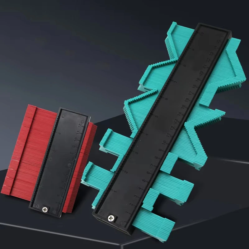 كفاف قياس الملف الشخصي خط ناسخة حاكم قطع قالب البناء النجارة أداة قياس بلاط السيراميك أداة