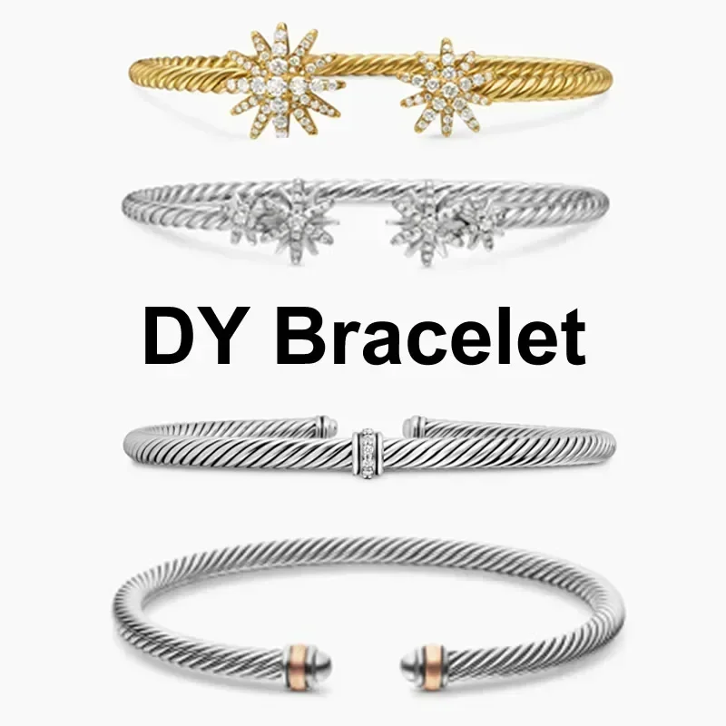 

High-end DY Women's Bracelet Open Punk Jewelry