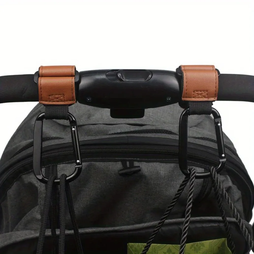 Heavy Duty Hanging Organizer For Diaper Bags Prams Shopping Carts Used For Daily Baby Care And Travel view 3