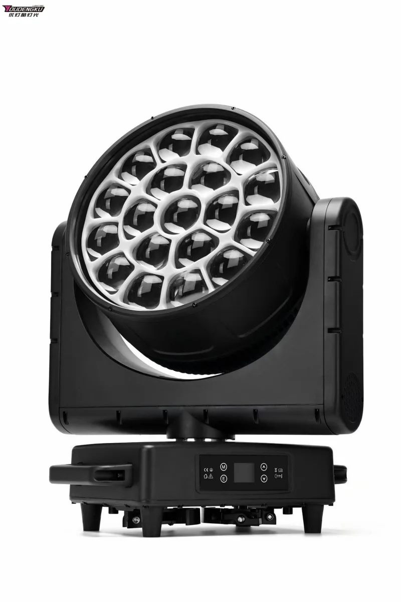 2 pieces with road case Big event stage waterproof led b- eye moving head 19x80w pixel zoom beam wash led rgbw moving head light