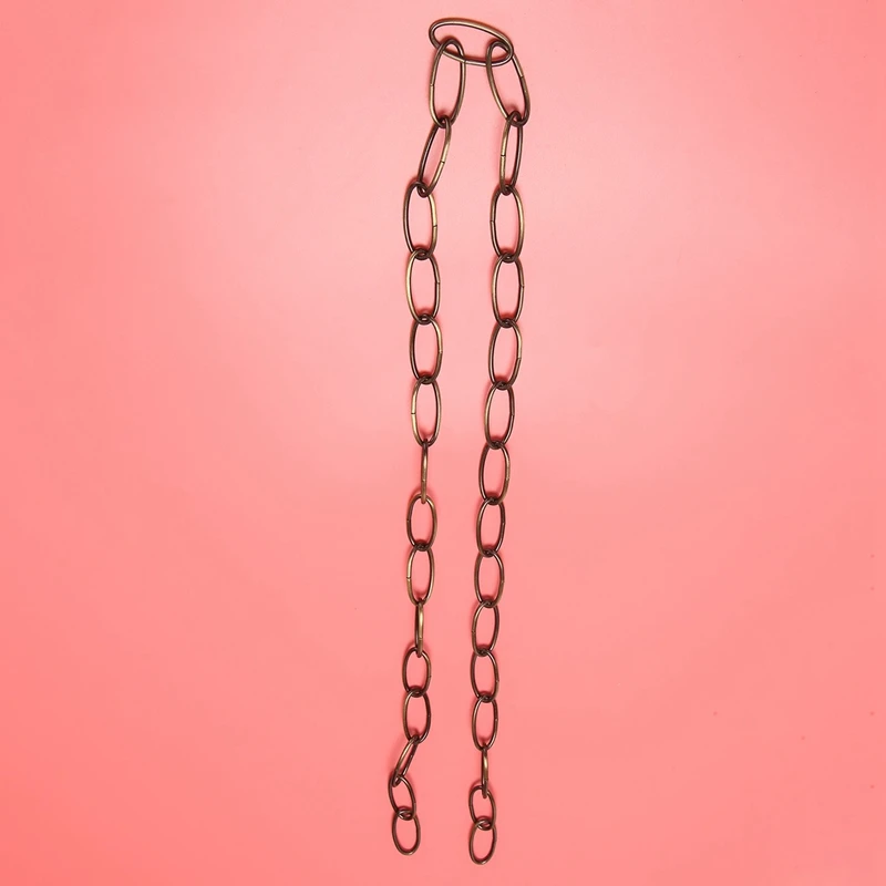 New 1M Heavy Duty Chain For Vintage Chandelier Hanging Lamp,Green bronze