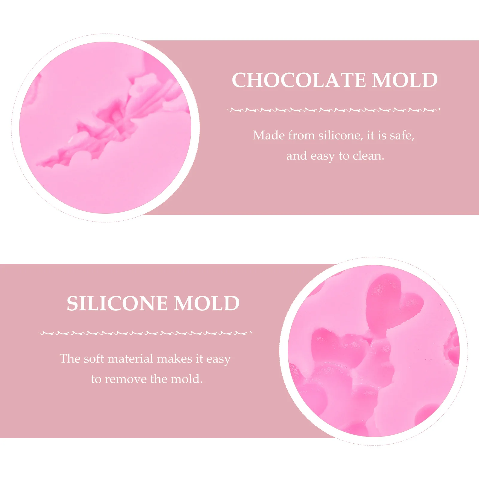 

Heart Silicone For Diy Chocolate Jelly Mousse Cake Cookie Baking Tool Kitchen Dessert Supple Cookie Mold Mold