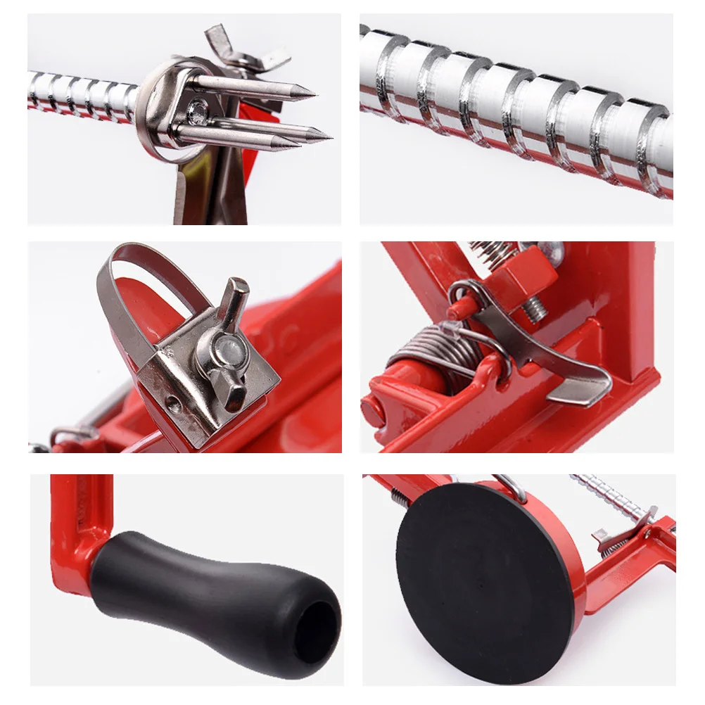 

One Multifunction Apple Peeler Slicer Corer Fruit Peeler Machine Stainless Steel Kitchen Helper