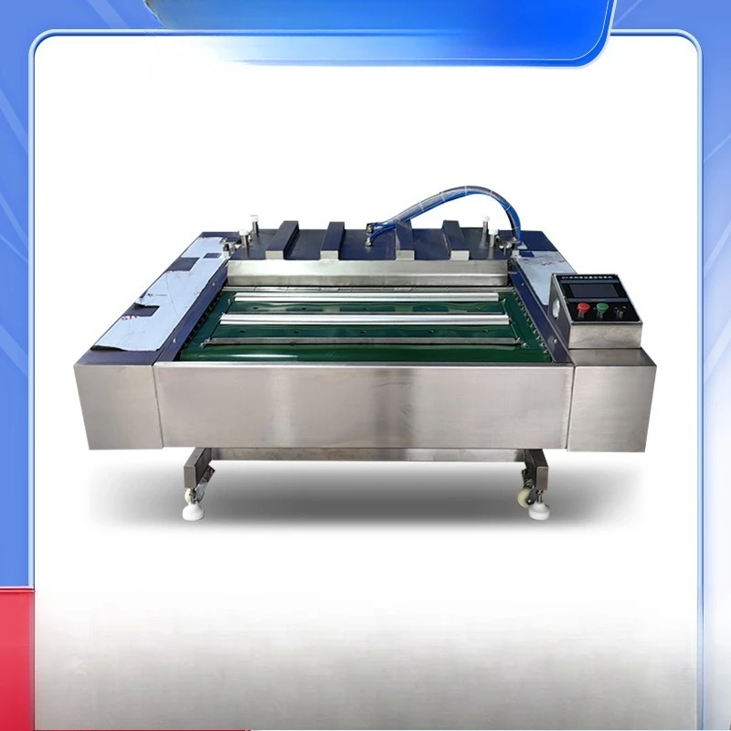 Corn rolling continuous vacuum packaging machine, rice dumpling vacuum sealing machine