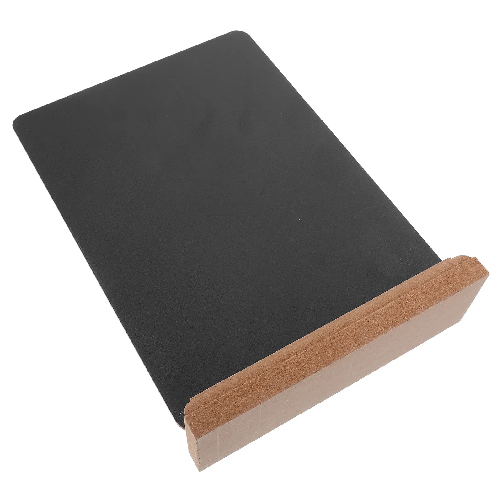 

2Pcs Wooden Mini Chalkboard Sign Holders Removable Blackboard Menu Stand Table Sign Desktop Writable Message Board for Party