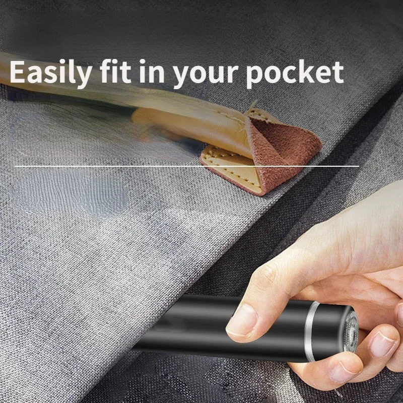 새로운 전기 면도기 미니 휴대용 충전식 면도기 여행용 자동차 미니 면도기