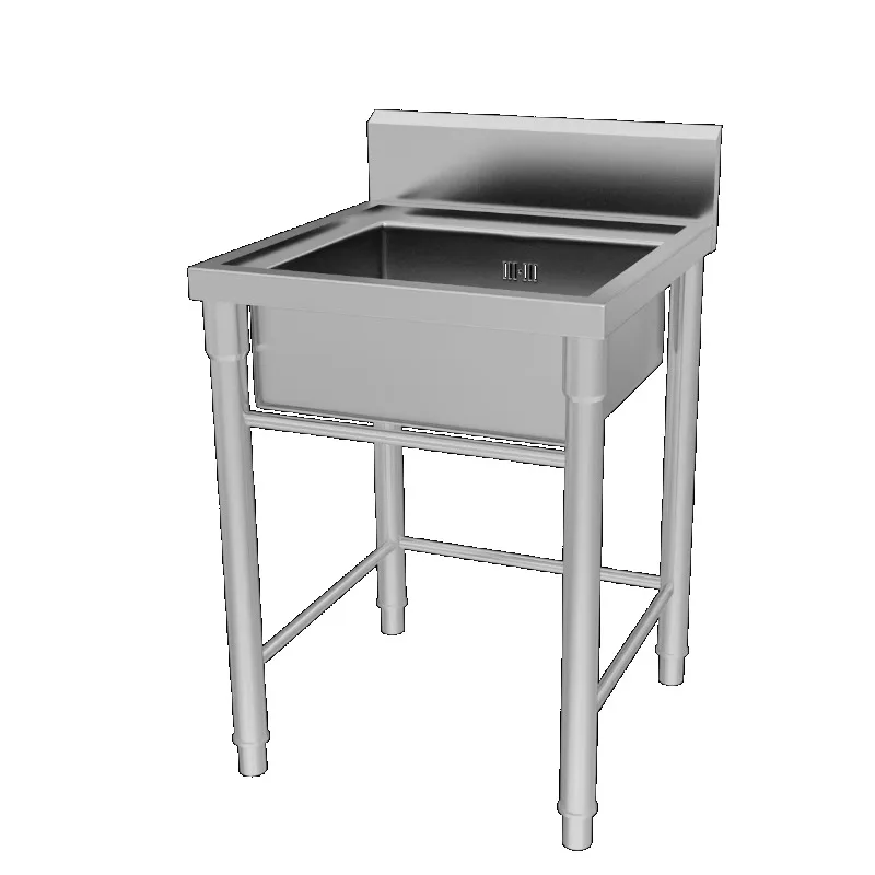 Quality Fair Price Supermarket Milk Tea Shop Stainless Steel Dining Table Water Bar Console Workbench Refrigerator Equipment