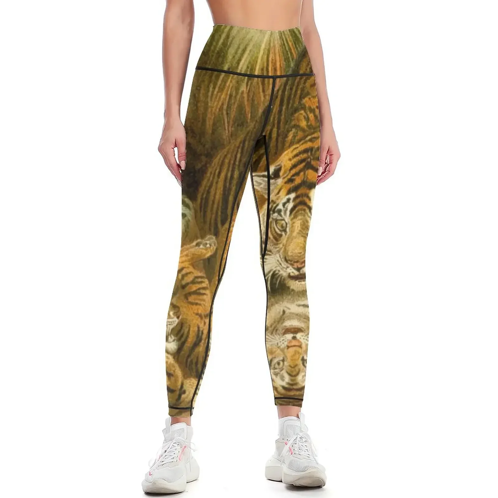 

Brehm tigers Leggings push up fitness legings for fitness sports shirts gym sports for gym Womens Leggings