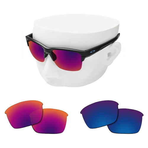 Imagen 2 del producto Lentes de repuesto polarizadas OOWLIT para gafas de sol Oakley Thinlink OO9316 y Thinlink Asian Fit OO9317, multicolor