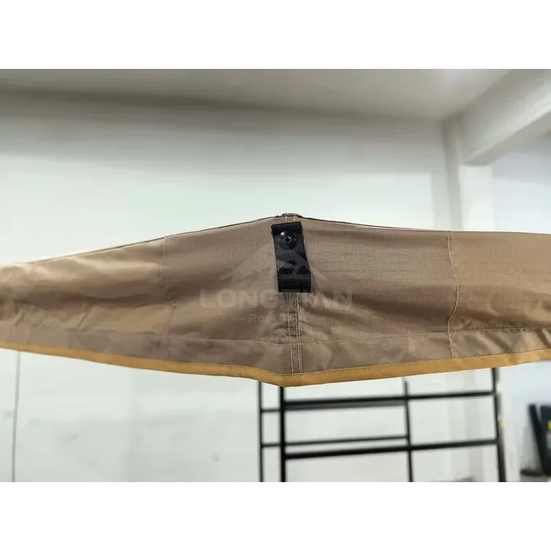 270 Degree XL Double Rod Awning with LED Light for SUV 4x4 Camping Off Road Adventure Vehicle Outdoor Equipment Half Shade