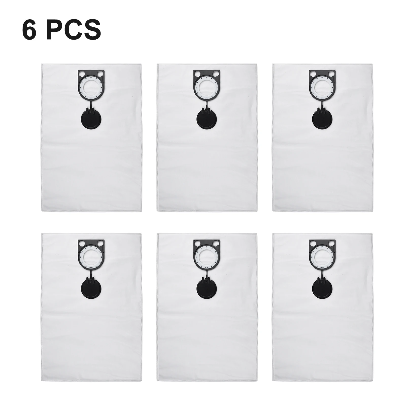 For Metabo-Compatible Fleece Filter Bags 6 Pack for 25 L for SC 2025 35 50 L for SC Vacuum Cleaner Dust Bag Set