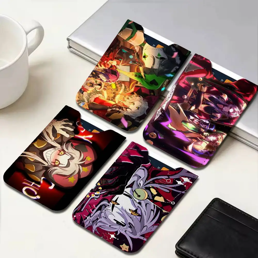 The Freak Circus Game Anmie Light Soft Leather Mini Card Holder, Ultra Slim Credit Card Wallet for Unisex Pocket Card Storage