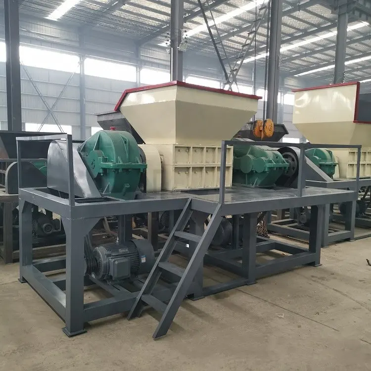 Double Shaft Shredder for Waste Management Industrial Crusher Machine Heavy Duty Metal Plastic Wood for Recycling Facility