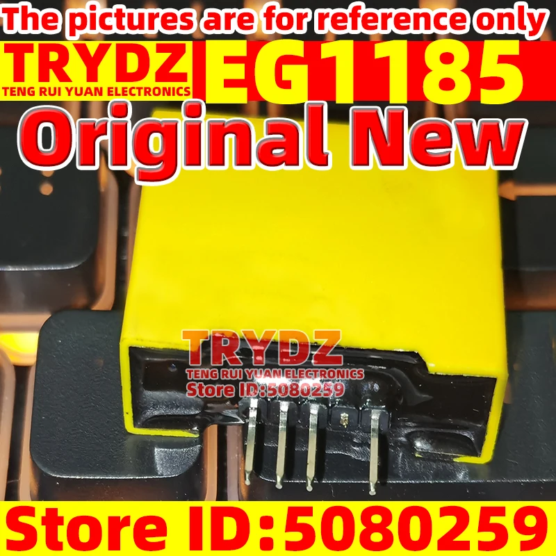 1ชิ้นใหม่อินเวอร์เตอร์ EG1185ป้องกันเปลือกหอยสีเหลืองโมดูลไฟเสริม15โวลต์ (ใน: 400โวลต์);OUT1:+ 15โวลต์; OUT2:+ 5โวลต์