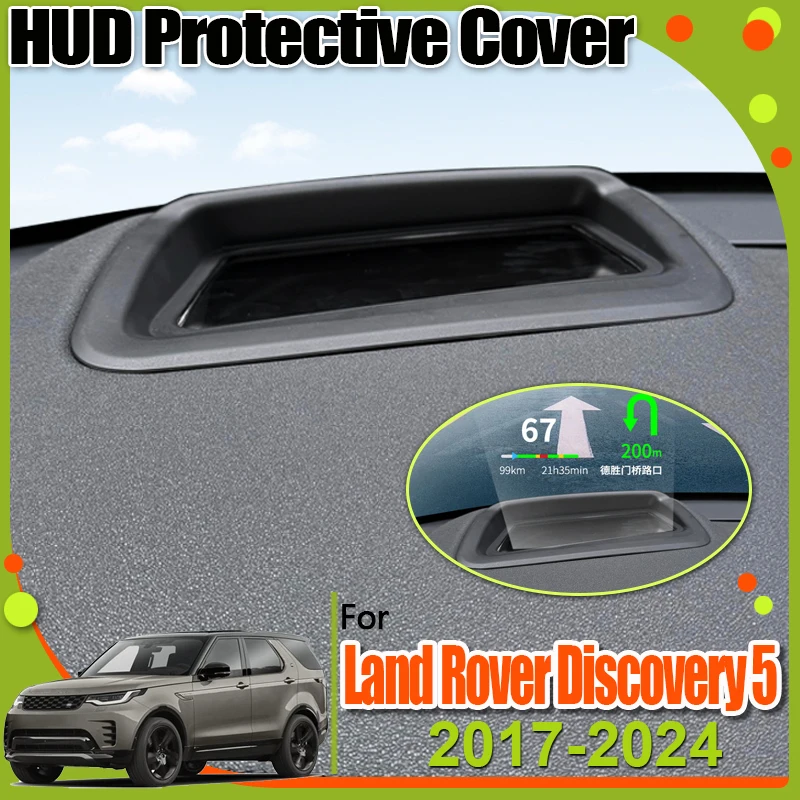 Fit for Land Rover Discovery 5 LR5 2017~2024 HUD Protective Cover Head Up Display Protect Accessory Modification Car Accessories