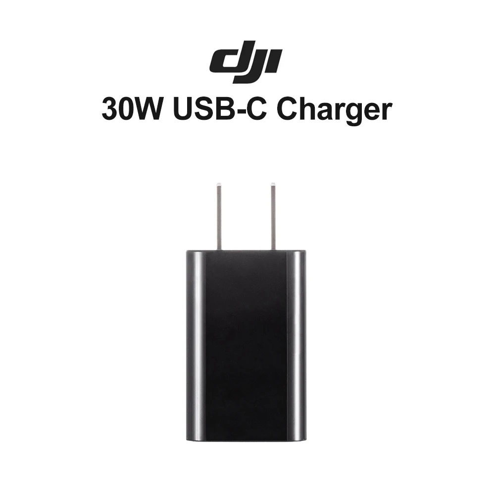 Зарядное устройство DJI 30 Вт USB-C для DJI Mini 3 Pro DJI Mini 2 Mini SE обеспечивает 30 Вт быструю зарядку аккумулятора Mini 3 Pro всего за 64 минуты