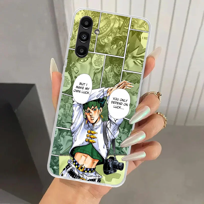 JoJo Bizarre Adventur Anime Phone Case for Samsung Galaxy A16 A26 A36 A56 A15 A25 A35 A55 A14 A24 A34 A54 A13 A23 A33 A53 A05S A