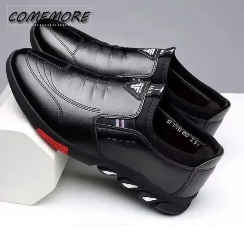 Fashion Comfortable Platform Shoes Outdoor Lightweight Slip on Casual Luxury Sneaker Spring Autumn Footwear Anti Slip Round Head