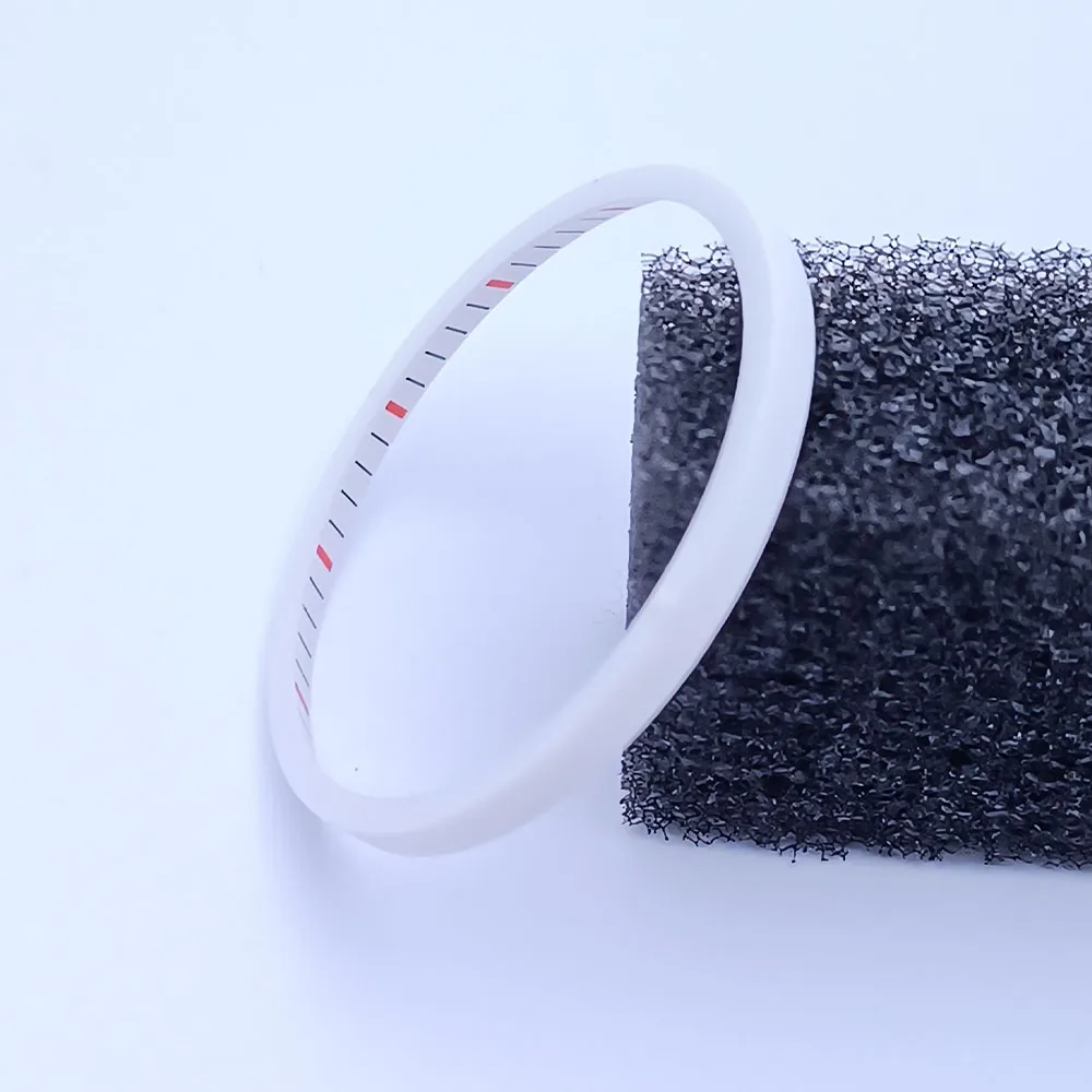 قطع غيار لعلبة ساعة الحركة ، استبدال حلقة الفصل ، حلقة داخلية بلاستيكية ، NH35 ، NH36 ، 35 ، NH36 ، قطر من البلاستيك