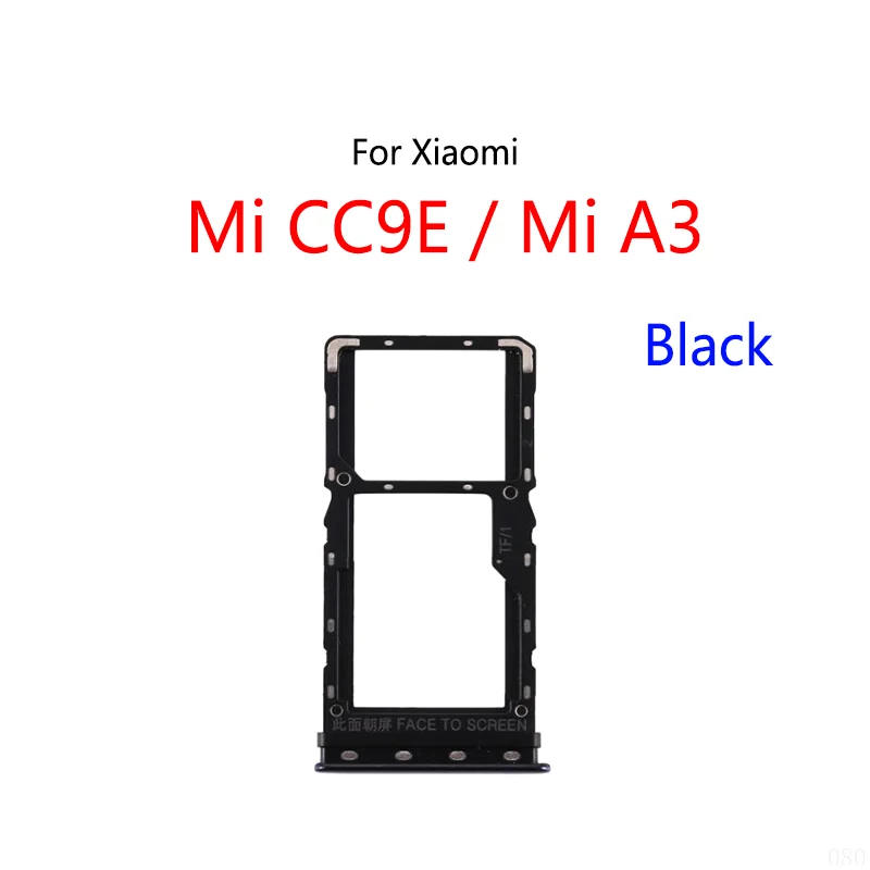 For Xiaomi Mi CC9E / Mi A3 New SIM Card Slot Tray Holder Sim Card Reader Socket